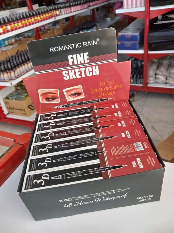 خط چشم و هاشور دوطرفه